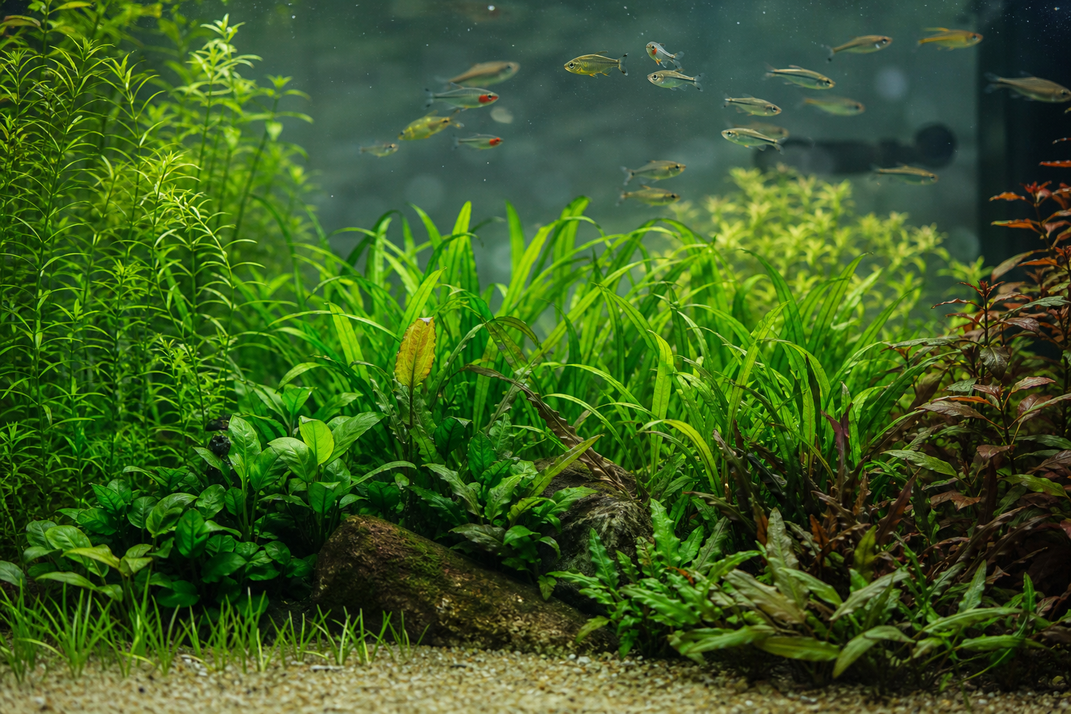 Plantas no aquário: o bizu do natural vs. plástico