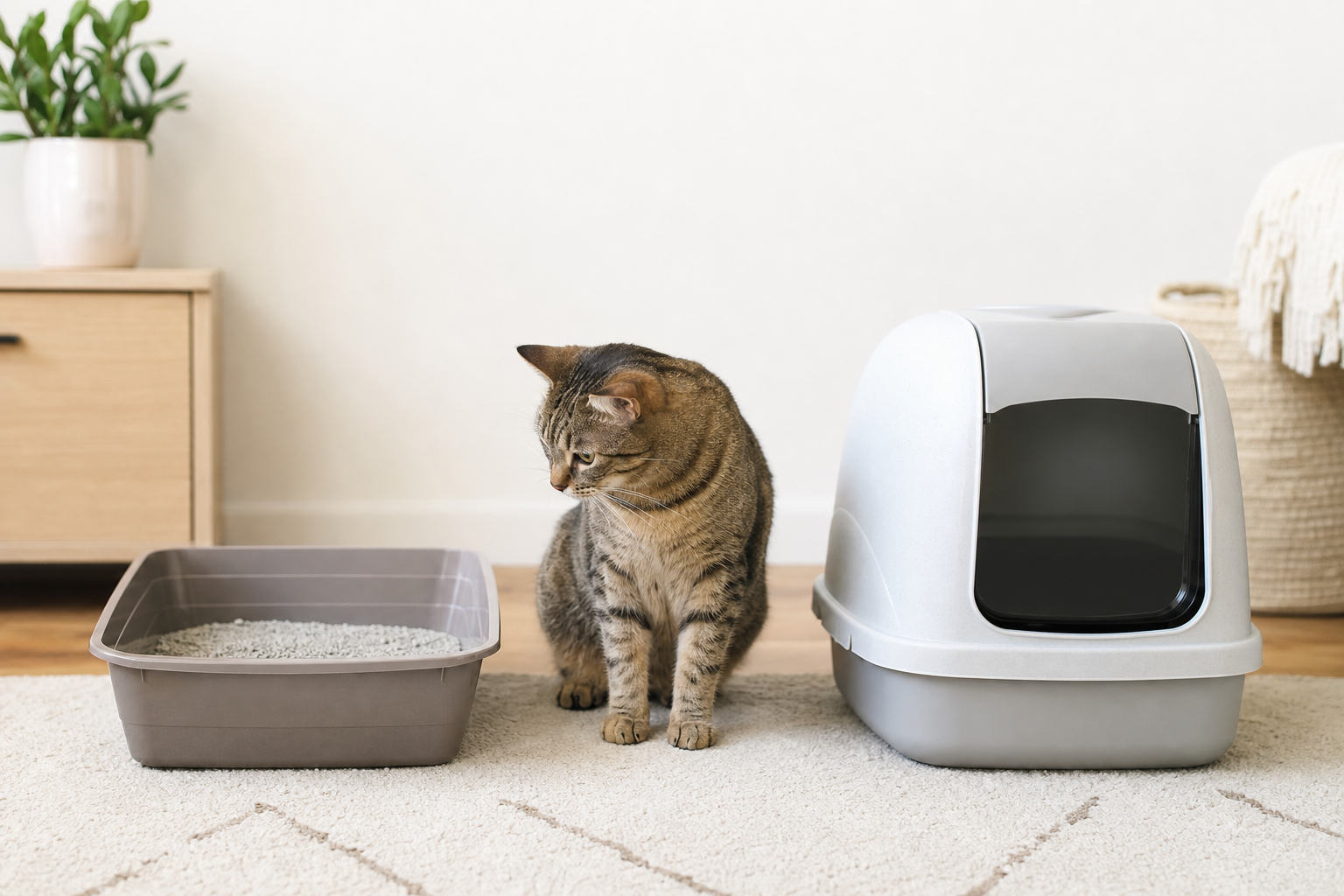Caixa fechada vs aberta: o bizu que o gato escolhe