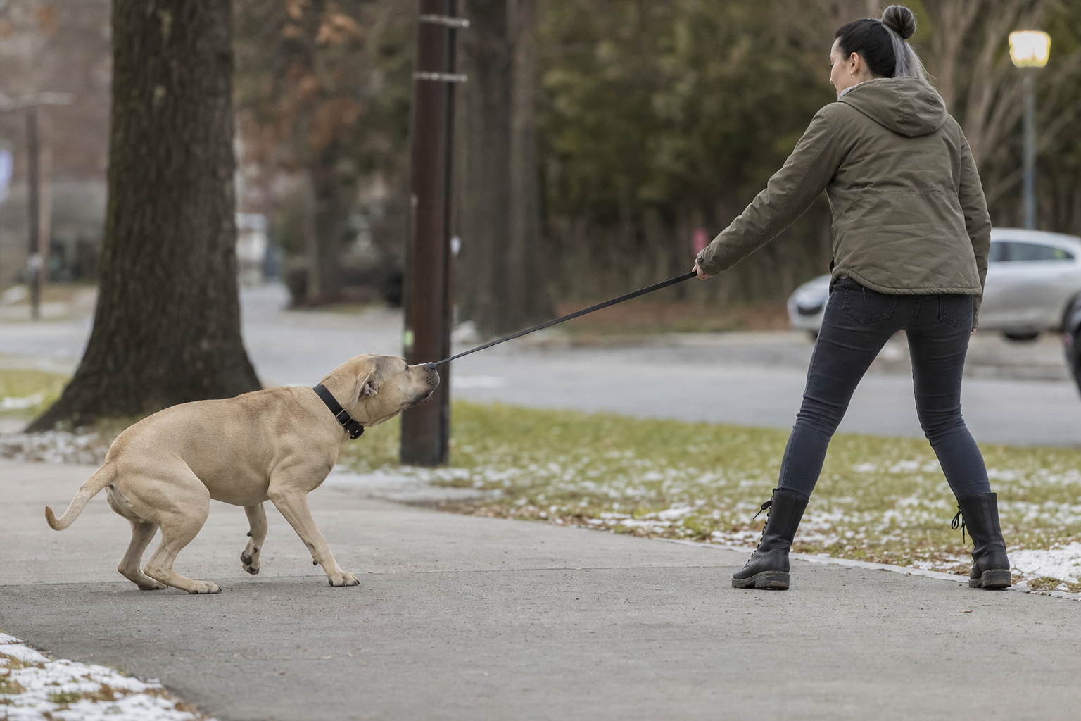 Cão que puxa a guia: o bizu das mudanças de direção